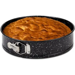 NAVA Tortenform Springform Kuchenform NATURE rund mit Granitbeschichtung 27,5 cm