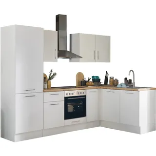 BASIC by Balculina Winkelküche L-Form 270 x 175 cm weiß