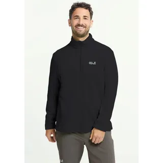 Jack Wolfskin Taunus 100 Half Zip Schwarz M