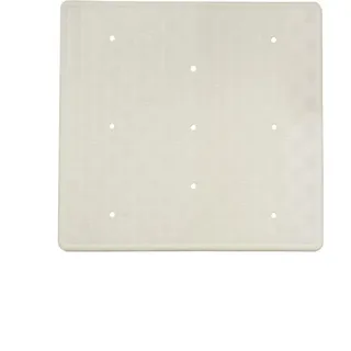 Dutch House Duschmatte aus Gummi, 54 x 54 cm, weiß - Weiß