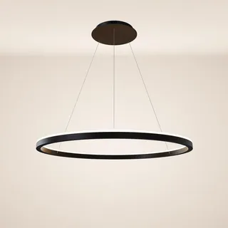 s.luce Ring 1-flg. Ø 100 cm rund Schwarz