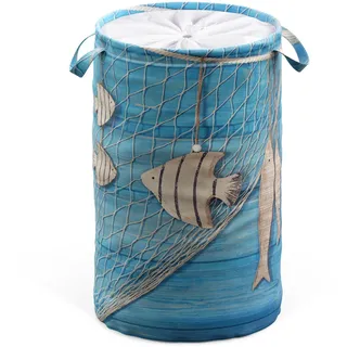 Sanilo Wäschekorb »Seefahrt«, 60 Liter, faltbar, mit Sichtschutz