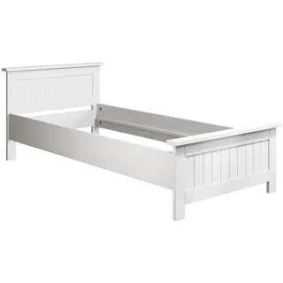 Home Affaire »Juventus Bett, Massivholzbett, Jugendbett, im Landhausstil«, Breite 90 cm, aus massiver Kiefer, FSC®-zertifiziert,