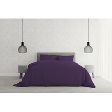Italian Bed Linen Elegant Bettbezug, Violett, Doppelte