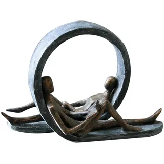 Casablanca by Gilde Casablanca Skulptur Auszeit, Bronze,