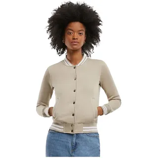 Urban Classics College Sweat Jacke - Chalk Dust - XL