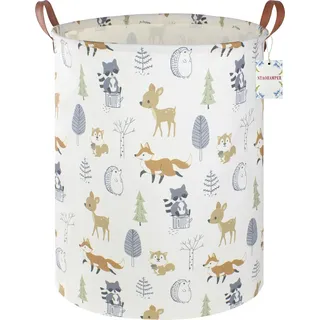 NTAOHAMPER Baby-Wäschekorb, Kinder-Wäschekorb, wasserdichter Aufbewahrungskorb für Schlafzimmer, Kleidung, Organizer, Spielzeugbox, Raumdekoration (Tier)