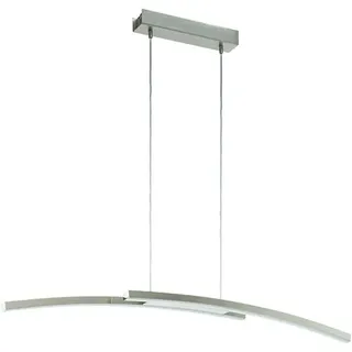 EGLO 33322 Hängeleuchte Crosslink FRAIOLI-C nickel-matt L:105cm B:10cm H:120cm dimmbar 2700-6500K mit Connect Funktion