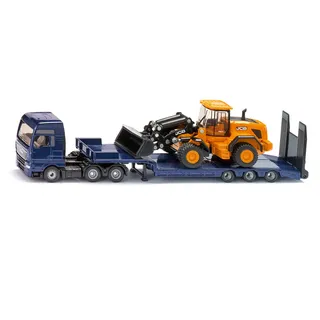 Siku 1790 - MAN LKW mit Tieflader und JCB Radlader blau/gelb 1:87