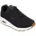 Damen UNO-Stand On Air Sneaker, Black Durabuck, 40 EU Weit