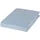 Spannbettlaken Baumwolle-Elasthan 200 x 200 cm Hellblau