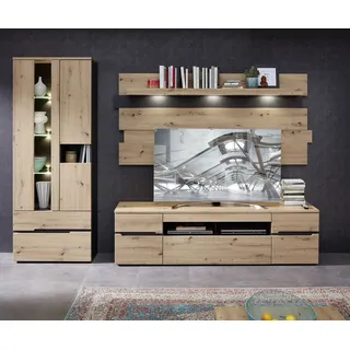 Innostyle Wohnwand Set, 3 Stk. tlg., braun