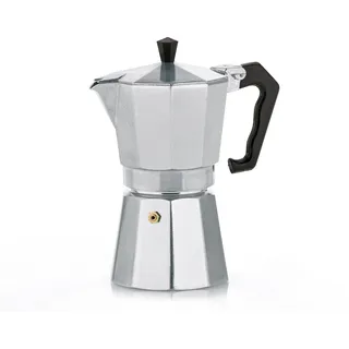 Kela Espressokocher 150 ml 3 Tassen Silber