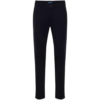 Blend BHBHNAPA Pants Pants Herren Hose Stoffhose Lange Hose Slim Fit, Größe:W34/34, Farbe:Dark Navy Blue (74645)