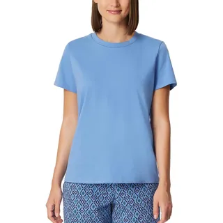 Schiesser Damen Schlafshirt Kurzarm Baumwolle - Mix + Relax