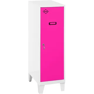 Simonlocker Montadas Dism.mini+ban+pies Schließfach 1015x300x500 Mm - White / Pink - One Size