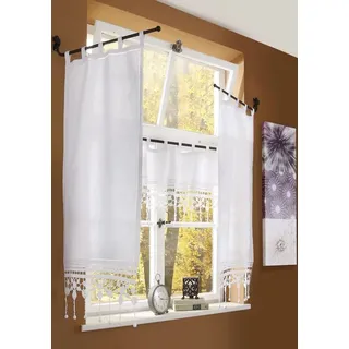 HOSSNER - ART OF HOME DECO HOSSNER - ART OF HOME DECO, Querbehang »Großglockner« Schlaufen 1 Stk. tlg. HxB: 50x125,