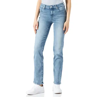 7 For All Mankind Damen JSWSC120BI Jeans, Light Blue, 24