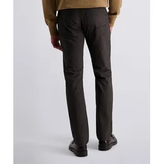 5-Pocket-Hose PIERRE CARDIN "PC-Lyon", Herren, Gr. 32, Länge 32, braun (mulch), Web, Obermaterial: 48% Baumwolle, 48% Viskose, 4% Elasthan, gemustert, lang, Hosen 5-Pocket-Hose, fein gemusterst