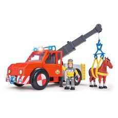 Bild Feuerwehrmann Sam Phoenix mit Figur und Pferd