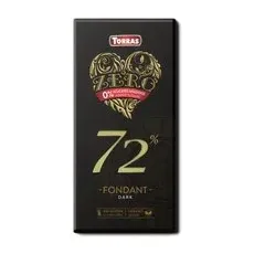Torras Zero 72% Fondant Dark Chocolate