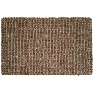 Gift Company Hampton Türmatte aus Jute in der Farbe Braun, Maße: 90cm x 60cm, 40158