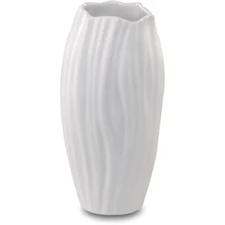 Goebel Vase, Porzellan, Weiß, 16 x 8 cm