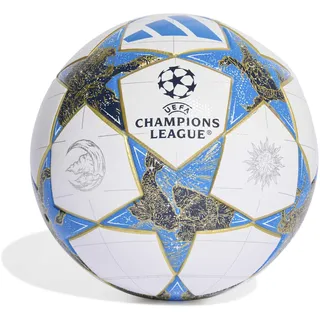 adidas Fussball UCL League 25/26 League Box JP1548, 5 - White/Dark Blue/Pantone/Gold - 5