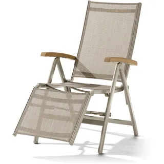 Sieger Cadiz Relaxliege Aluminium/Textilene