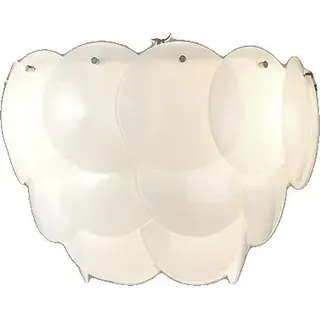 Pendelleuchte, modernes dänisches Design, eleganter Keramik-Finish, D Brillen Lampenschirm, Warmweiß