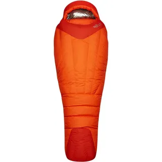 Rab Damen Andes GTX Infinium 800 Schlafsack (Größe max. 170cm , orange)