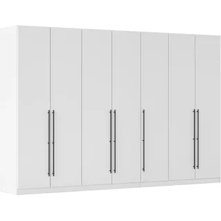 Rauch »Drehtürenschrank Schrank Garderobe Wäscheschrank Schlafzimmer AVOLA« 3 verschiedene Ausstattungen BASIC/CLASSIC/PREMIUM, mit hochwertigen Stangengriffen in Schwarz aus Metall MADE in GERMANY,