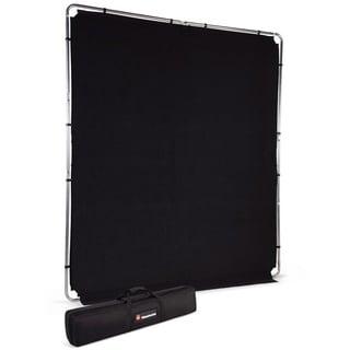 Manfrotto EzyFrame Hintergrund 2 x 2,3 m Schwarz