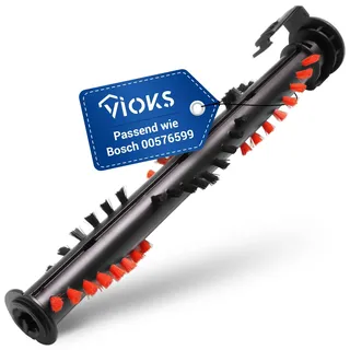 VIOKS Walzenbürste 257 mm Ersatz für Bosch Bürste 00576599 & Bürstenrolle für Staubsauger Bosch Athlet & Zoo`o - Siеmens Staubsauger Ersatzteile