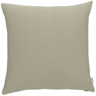 Dekokissen NEUTEX FOR YOU "Monza-ECO" Gr. 2, beige (leinen, unifarben), B:48cm L:48cm, Bezug: 53% Polyester, 44% Baumwolle, 3% sonstige Fasern, Dekokissen_Sitzkissen_Kissenhüllen, Dekokissen, ohne Füllung
