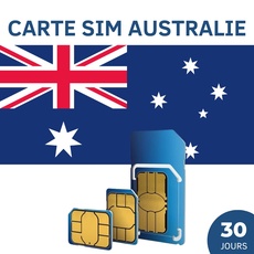 Prepaid-SIM-Karte für Australien – Gültigkeit 30 Tage