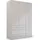 Drehtürenschrank Purisma 151 x 223 x 60 cm Grau