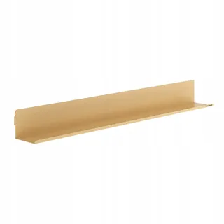 Jan Nowak Wandregal Bücherleiste Bilderleiste aus Metall Joanne 120 cm Beige