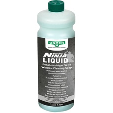 Bild Ninja Liquid Reinigungskonzentrat (Glasreiniger 1 Liter, Mischverhältnis 1:100, streifenfreie Reinigung) FR10S