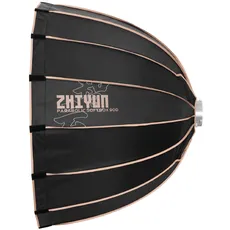 ZHIYUN [Official] 90cm Parabolische Softbox Bowens, Universal für Licht mit Bowens Mount, Parabolic Softbox für ZHIYUN X60/ CX100/ G60/ X100/ G200 Videoleuchte