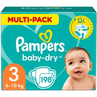 Baby-Dry Gr. 3 (6-10 kg) 198 St.