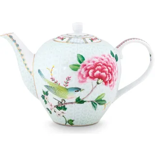 Pip Studio Blushing Birds Teekanne Gross White 1,6 l