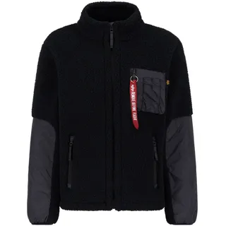 Alpha Industries Sherpa Jacke - Black - M