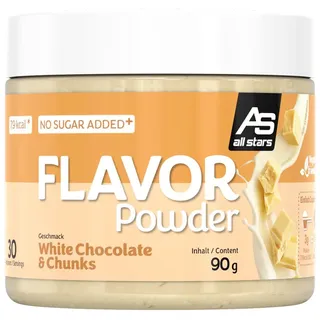 ALL STARS AllStars Flavor Powder White Chocolate and Chunks 90g