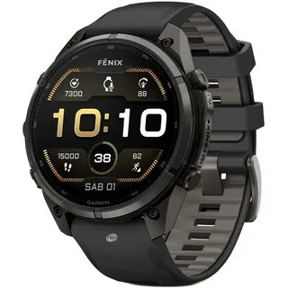 Garmin FENIX 9 PRO 47 mm Carbon Gray DLC Titan Uhr mit Armband