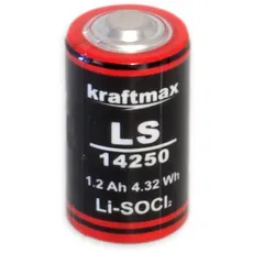 Bild von Lithium 3,6V Batterie LS14250 1/2 AA