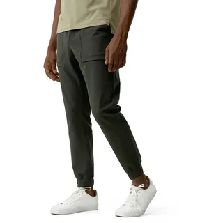 Born Living Yoga Tiber Joggers - Deep Kaki - S
