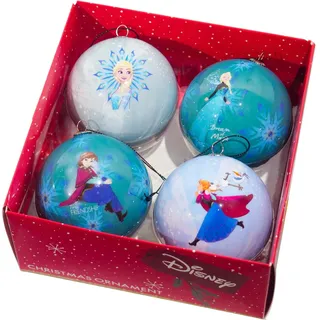 Disney Weihnachtskugel-Set Frozen 4 Stück