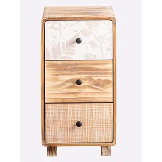 Kommode HEINE HOME, rosa (natur, altrosé), B:30cm H:58cm T:30cm, MDF, Sideboards, Kommode