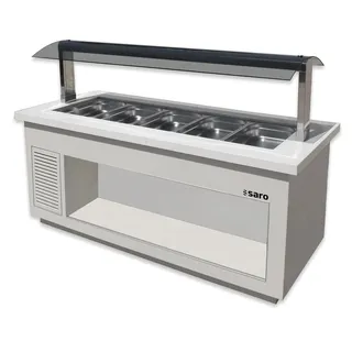 Saro Heißes Buffet Premium Line SB-H200 Weiss